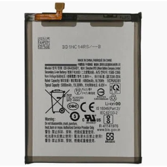 Replacement battery for Samsung A72