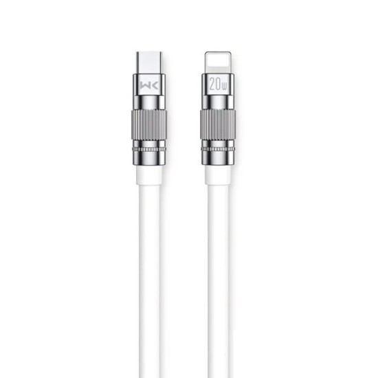 WK WDC-187 Wingle Series Fast Charging Cable PD 20W White WK WDC-187 Wingle Series Fast Charging Cable PD 20W White