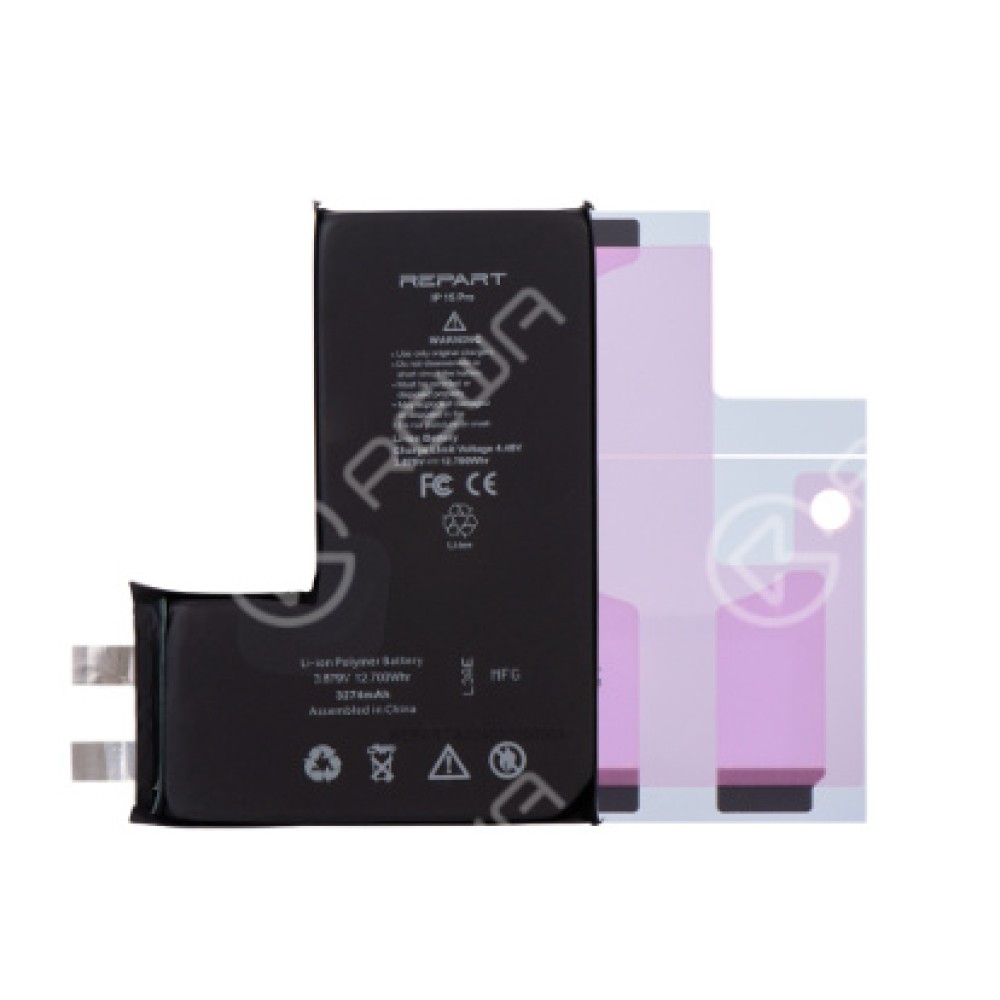 Replacement REPART Select battery for iPhone 15 Pro