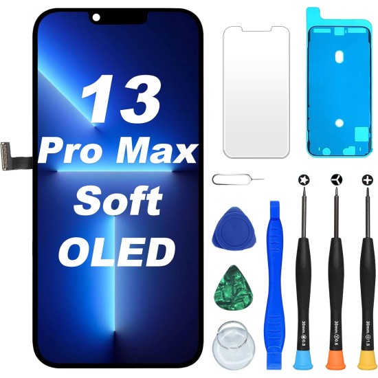 Replacement DD Soft OLED | For iPhone 13 Pro Max | IC Removable | Black