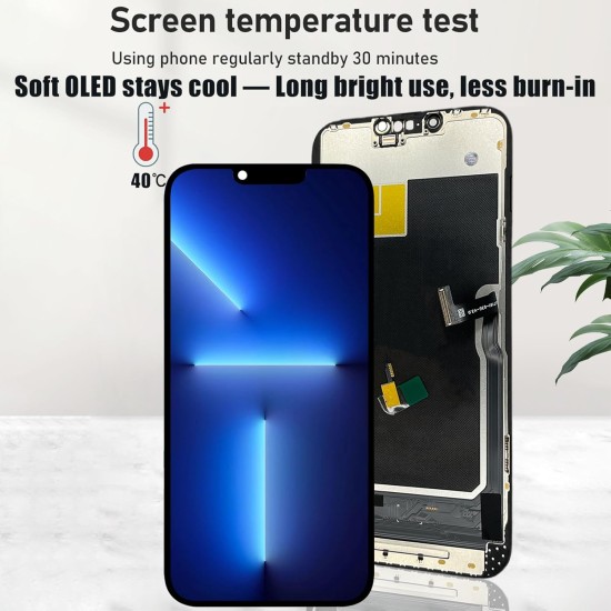 Replacement DD Soft OLED | For iPhone 13 Pro Max | IC Removable | Black