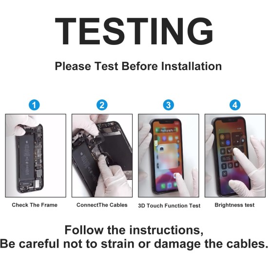 Replacement DD Soft OLED | For iPhone 13 Pro Max | IC Removable | Black