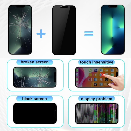 Replacement DD Soft OLED | For iPhone 13 Pro Max | IC Removable | Black