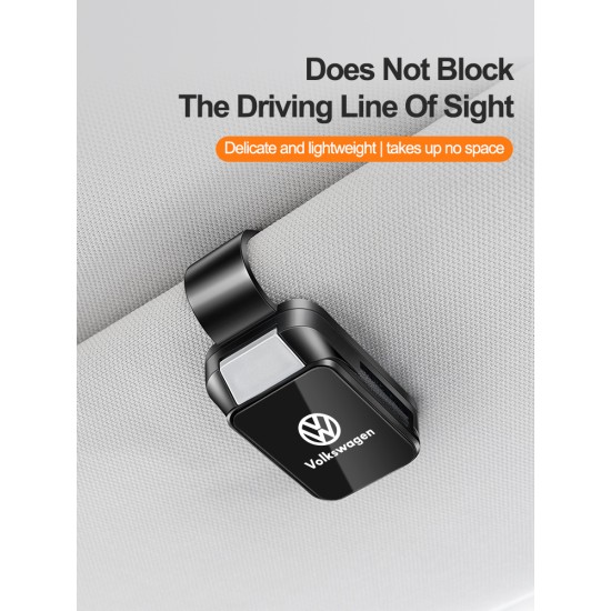 WSTYJJ001 Volkswagen Logo Car Glasses Holedr Black