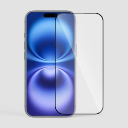 For iPhone 16 Plus | Tempered Glass Protector | 9D Curved