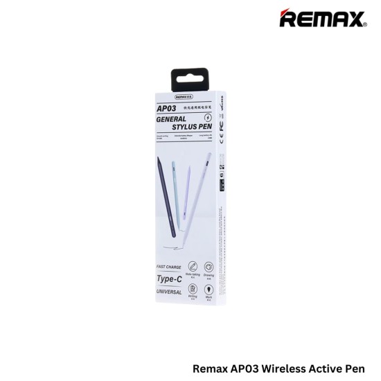 Remax AP03 Fast Charging Stylus Pen General White