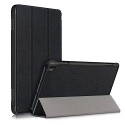 For Amazon Fire HD 10/HD 10 Plus (2021) | Custer Series 3 Fold PU Case | Black