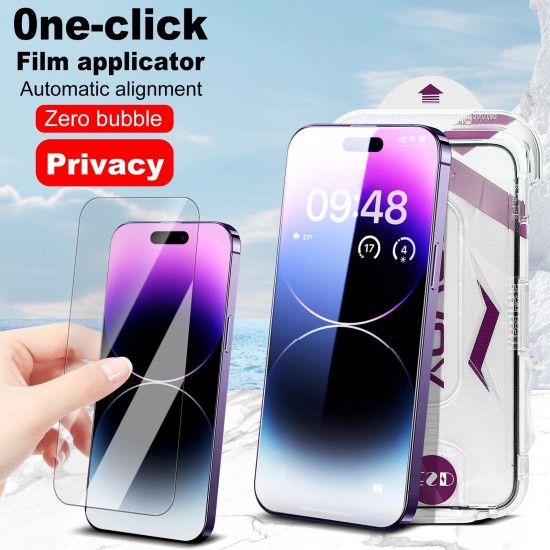 YOVOE | ESD High Quality Privacy Full Screen Glass | iPhone 17