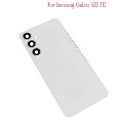 Replacement Back Cover Camera Frame | For Samsung S23 FE | White