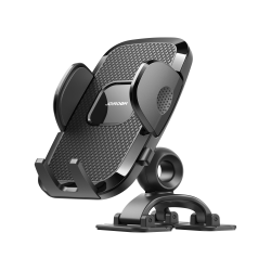 JR-ZS259 | Car Phone Holder | with 3 flexible sticky pads | Black JR-ZS259 | Car Phone Holder | with 3 flexible sticky pads | Black