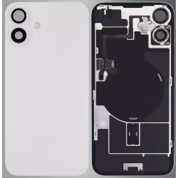 Replacement Back Glass Housing+Original Parts Cable | For iPhone 16 Plus | Black Replacement Back Glass Housing+Original Parts Cable | For iPhone 16 Plus | Black