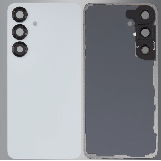 Replacement Back Cover With Camera Frame | For Samsung S25 Icy | Blue Replacement Back Cover With Camera Frame | For Samsung S25 Icy | Blue