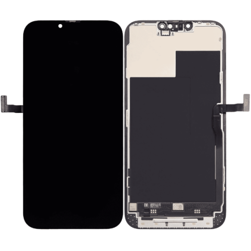Soft OLED diagnostic replacement screen for iPhone 13 Pro Max, supplied for professional use