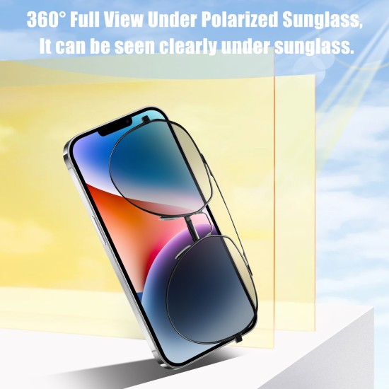 ZY | Replacement COF Incell LCD | For iPhone 14 | With Tempered Glass for iPhone 13/13 Pro/14