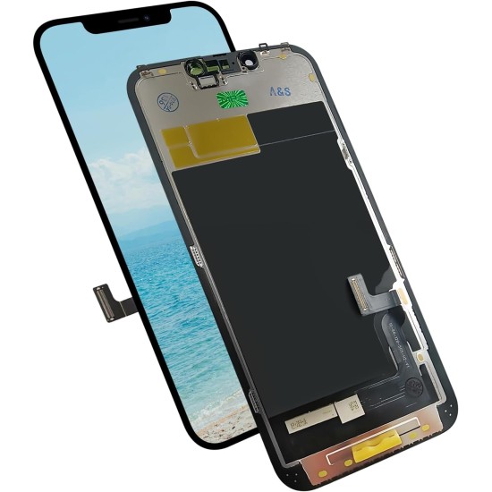 JH | Replacement FHD COF LCD Touch Screen | For iPhone 13 | With Tempered Glass & Tools