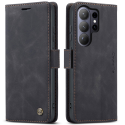 CASEME-013 Magnetic Wallet Card Case for Samsung Galaxy S26 Ultra – Black CASEME-013 Magnetic Wallet Card Case for Samsung Galaxy S26 Ultra – Black