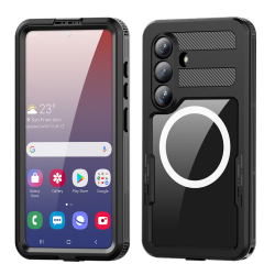 Redpepper | Professional Waterproof MARS Series with Magnetic Case | For Samsung S26 | Black Redpepper | Professional Waterproof MARS Series with Magnetic Case | For Samsung S26 | Black