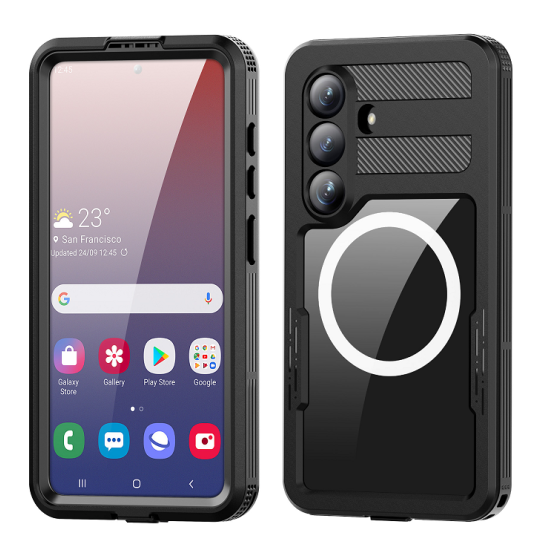 Redpepper | Professional Waterproof MARS Series with Magnetic Case | For Samsung S26 | Black