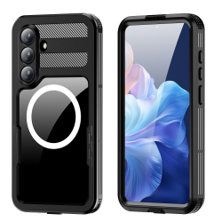 Redpepper | Professional Waterproof MARS Series with Magnetic Case | For Samsung S26 Plus | Black Redpepper | Professional Waterproof MARS Series with Magnetic Case | For Samsung S26 Plus | Black
