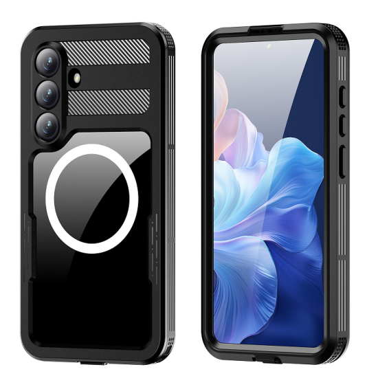 Redpepper | Professional Waterproof MARS Series with Magnetic Case | For Samsung S26 Plus | Black