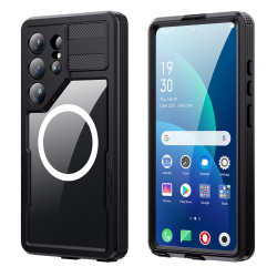 Redpepper | Professional Waterproof MARS Series with Magnetic Case | For Samsung S26 Ultra | Black Redpepper | Professional Waterproof MARS Series with Magnetic Case | For Samsung S26 Ultra | Black