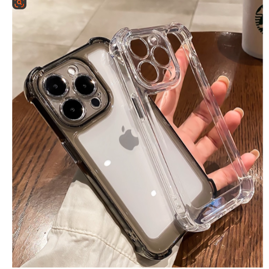 Shockproof TPU+PC Case | For iPhone 11 Pro | Clear Shockproof TPU+PC Case | For iPhone 11 Pro | Clear