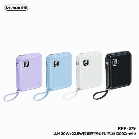 Remax | RPP-579 20W+22.5W 10000mah | Power Bank | Black