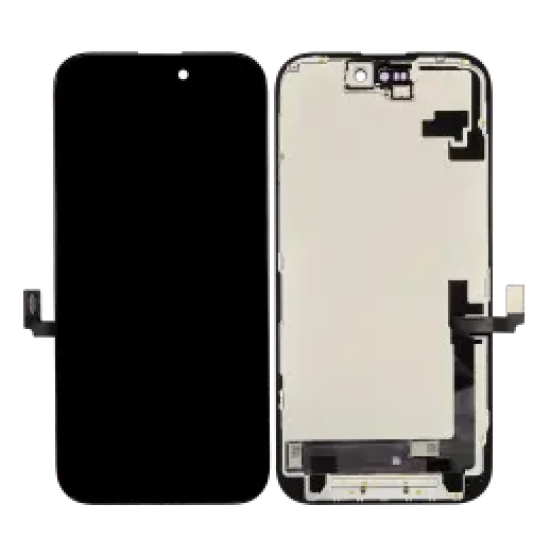 JH | Replacement HD Plus LCD Touch Screen | For iPhone 16 | Black