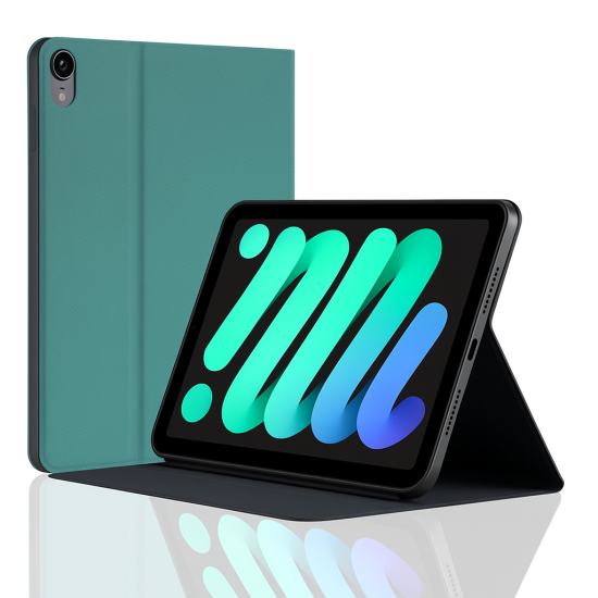 Book Series 2 Fold PU Case | For iPad Mini 6 | Green Book Series 2 Fold PU Case | For iPad Mini 6 | Green