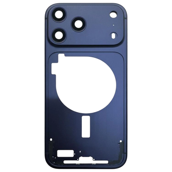 iPhone 17 Pro Max Housing Frame Replacement – Rear Chassis Assembly – Deep Blue