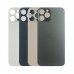 Big Hole Replacement Battery Back Cover Glass For iPhone 12 Pro Graphite