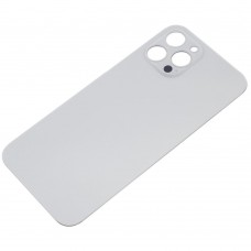 Big Hole Replacement Battery Back Cover Glass For iPhone 12 Pro Max White