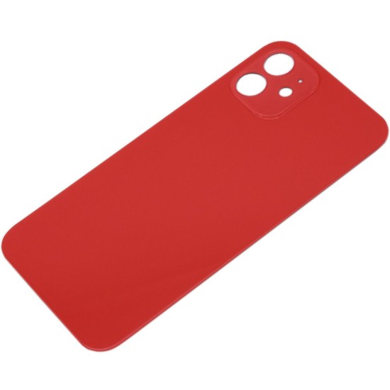Replacement Big Hole Back Cover For iPhone 12 Red