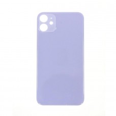 Big Hole-Rear Glass Battery Back Cover Replacement For iPhone 11 6.1" Purple