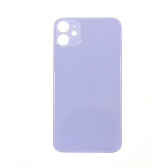Replacement European version Big Hole Back Cover For iPhone 11 Purple Replacement European version Big Hole Back Cover For iPhone 11 Purple