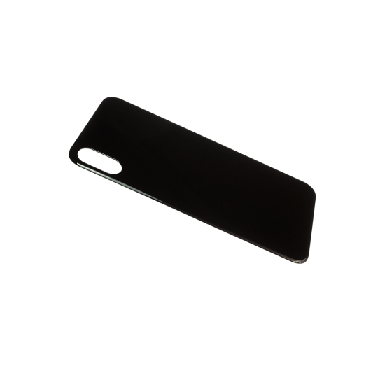 Replacement European version Big Hole Back Cover For iPhone XS Black
