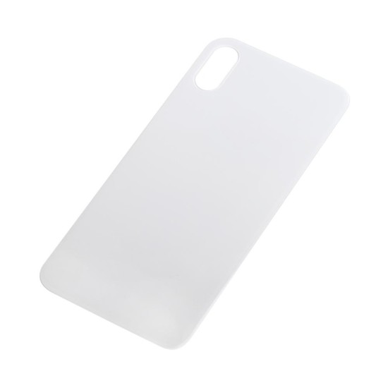 Replacement European version Big Hole Back Cover For iPhone XS White