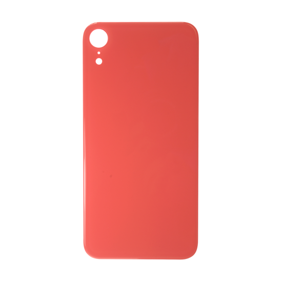 Replacement European version Big Hole Back Cover For iPhone XR Coral Red