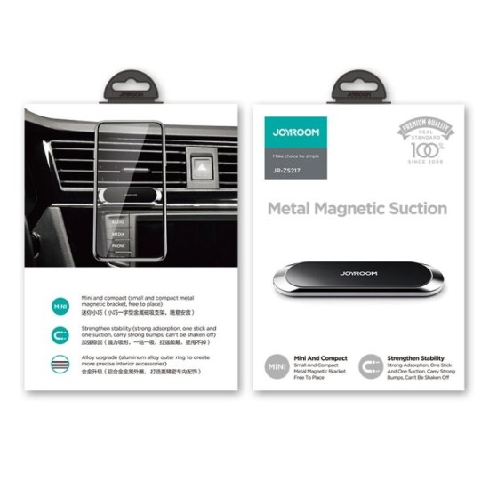 Joyroom JR-ZS217 Metal Magnetic Phone Holder Silver