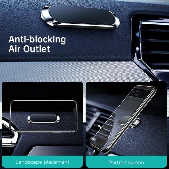 Joyroom JR-ZS217 Metal Magnetic Phone Holder Silver