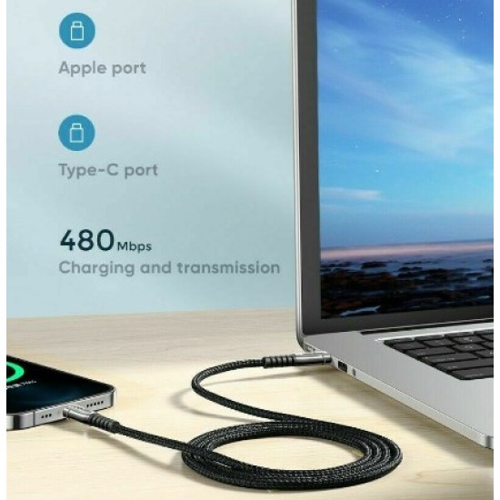 Joyroom S-1830K1 Type-c To Type-c 1.8M PD Cable Black