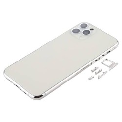 iPhone 11 Pro - Back Housing Frame Cover - Silver iPhone 11 Pro - Back Housing Frame Cover - Silver
