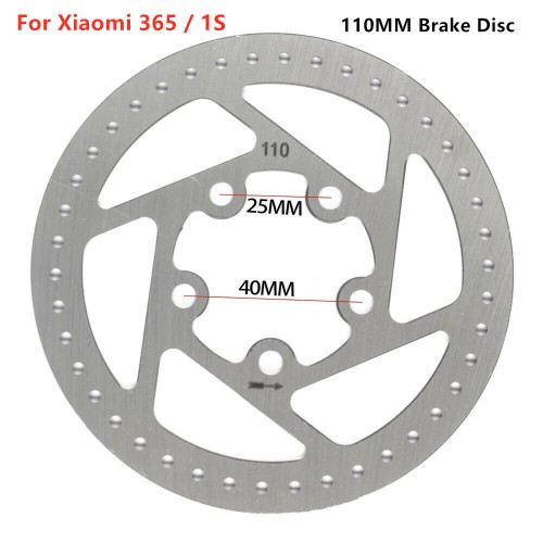 110 MM Scooter Brake Disc Rear Wheel Replacement For Xiaomi M365/1S