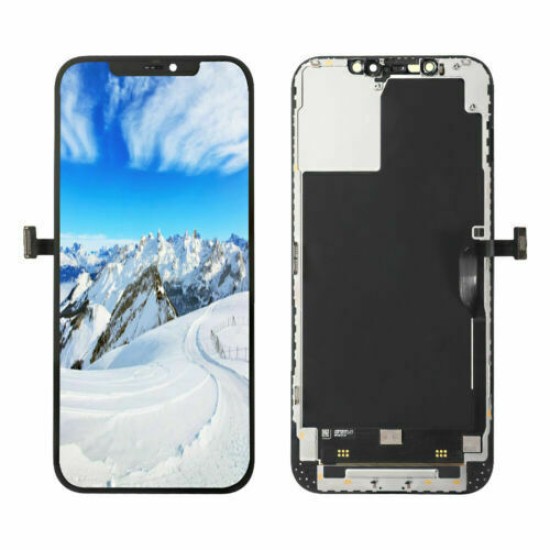 For iPhone 12 Pro Max OLED Display LCD Touch Screen Digitizer Black