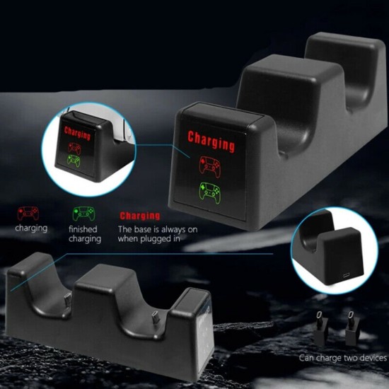 PS5 Handle Charger Stand Black