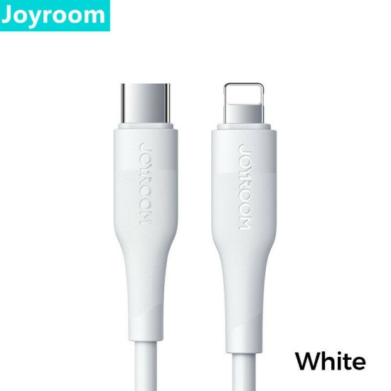 Joyroom S-2024M5 Book Series Type c to Lightning 2M PD Cable White