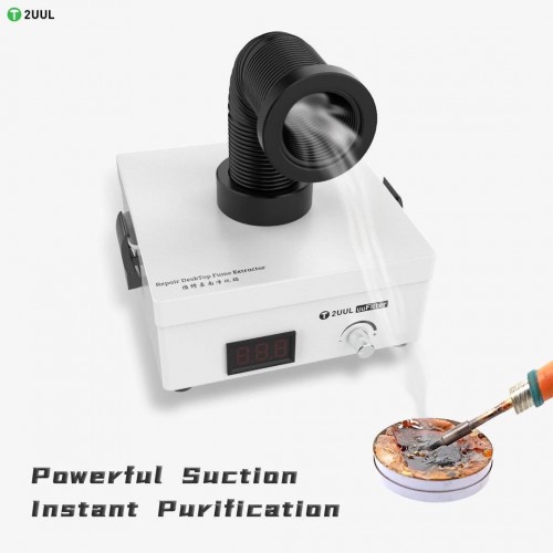 2UUL Filter Carbon Fume Extractor Filtration Air Purifier For Soldering Fumes