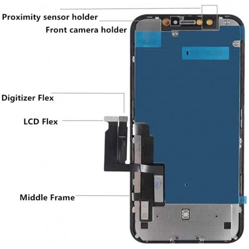 AM+ iPhone XR - Screen Assembly - Incell LCD