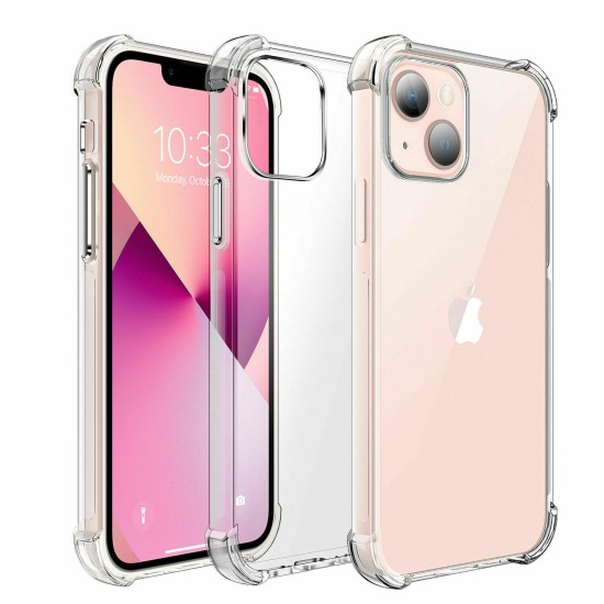 Shockproof TPU+PC Magnetic Case for iPhone 13 6.1 Clear