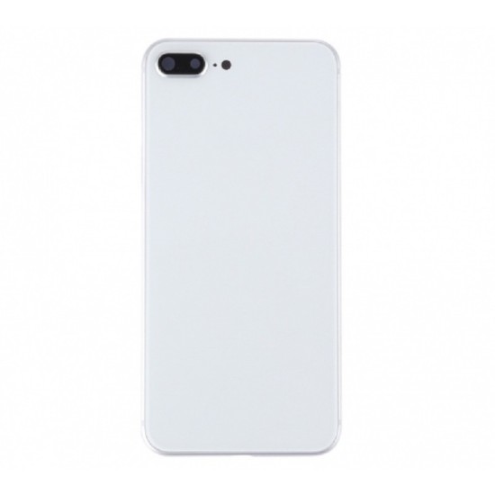 Replacement Back Glass Housing Frame Cover for iPhone 8 Plus White